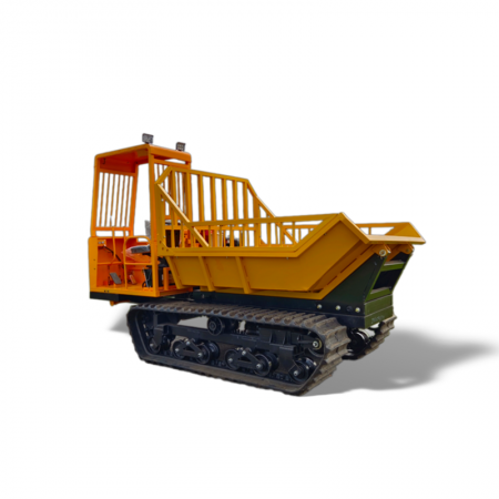 Dumper de rastreig de 3500 kg, transportador tot terreny, elevador de tisores de 2.4 m